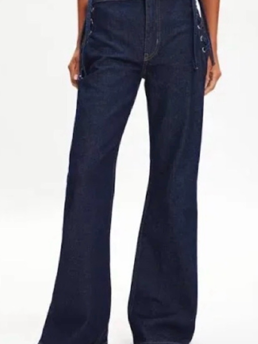 Urban Outfitters BDG lace up jeans NWT